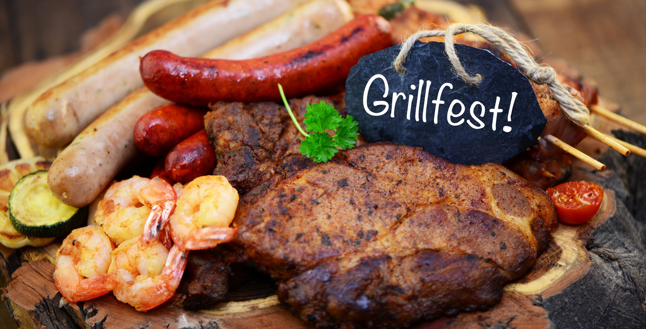 Grillbuffet im Parkhotel Neustadt in Sachsen