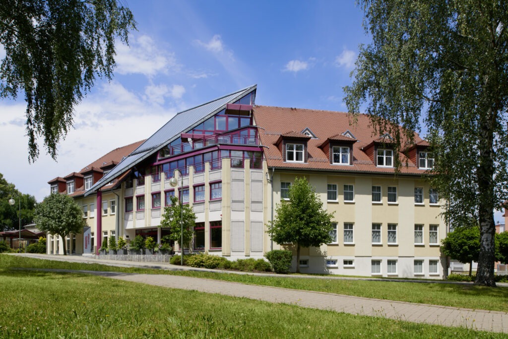 Außenansicht Parkhotel in Neustadt in Sachsen