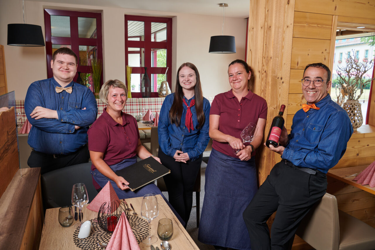Das Serviceteam im Parkhotel Neustadt